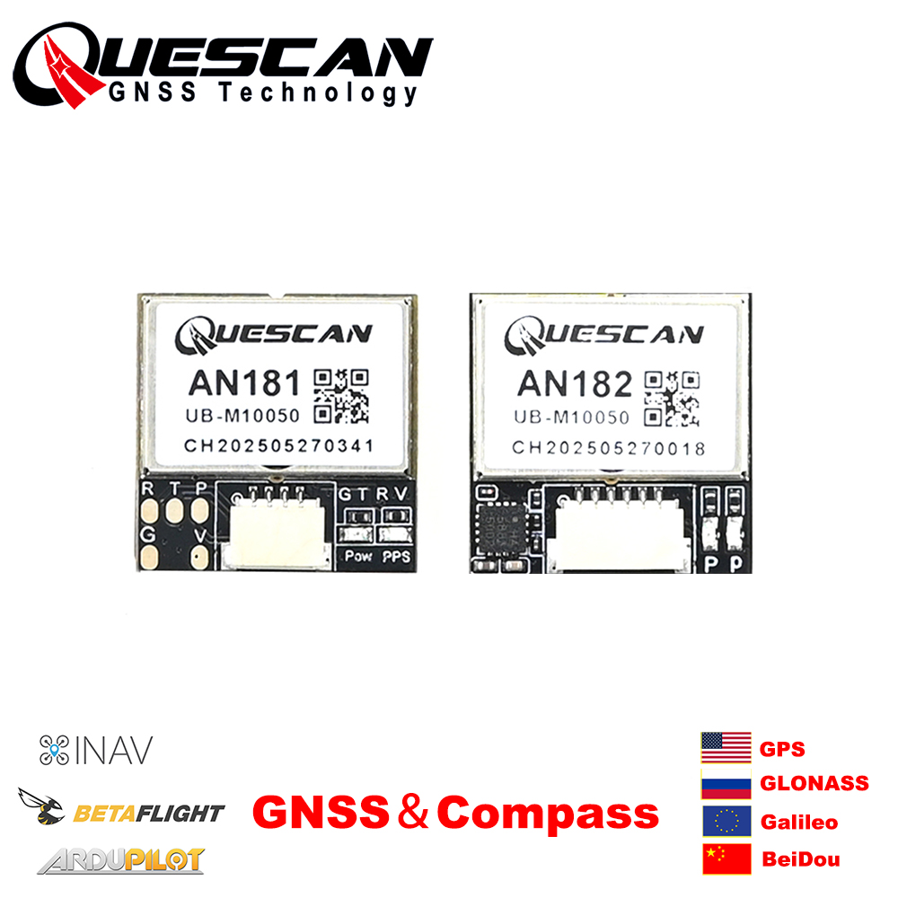 Drone Racing Flight Controller - QUESCAN 18 мм M10 GPS GNSS
