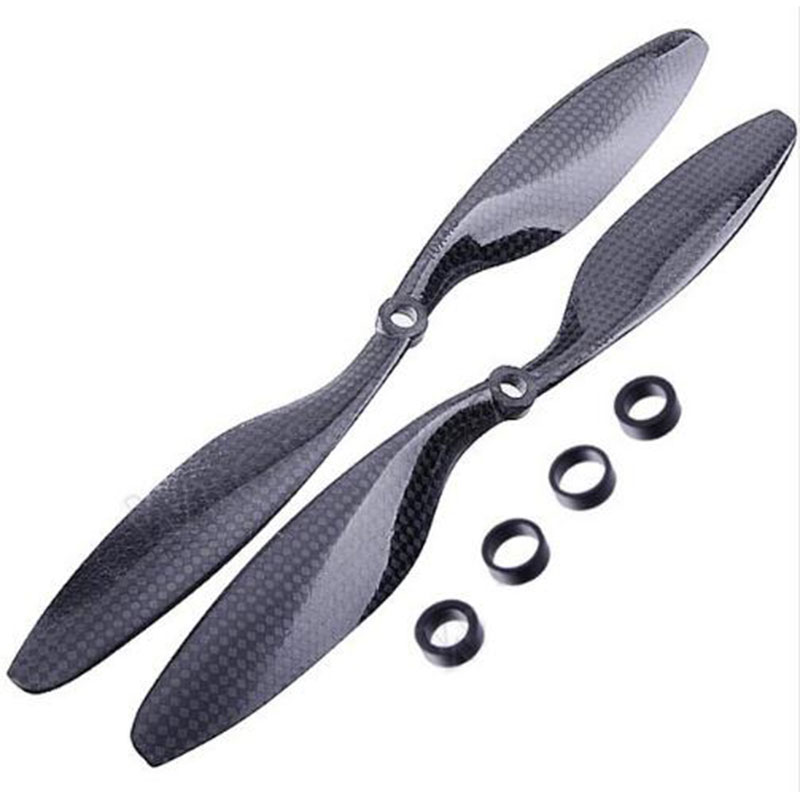 Drone Racing Propeller - 4 шт./2 пары 12x3.8 3K карбоновые