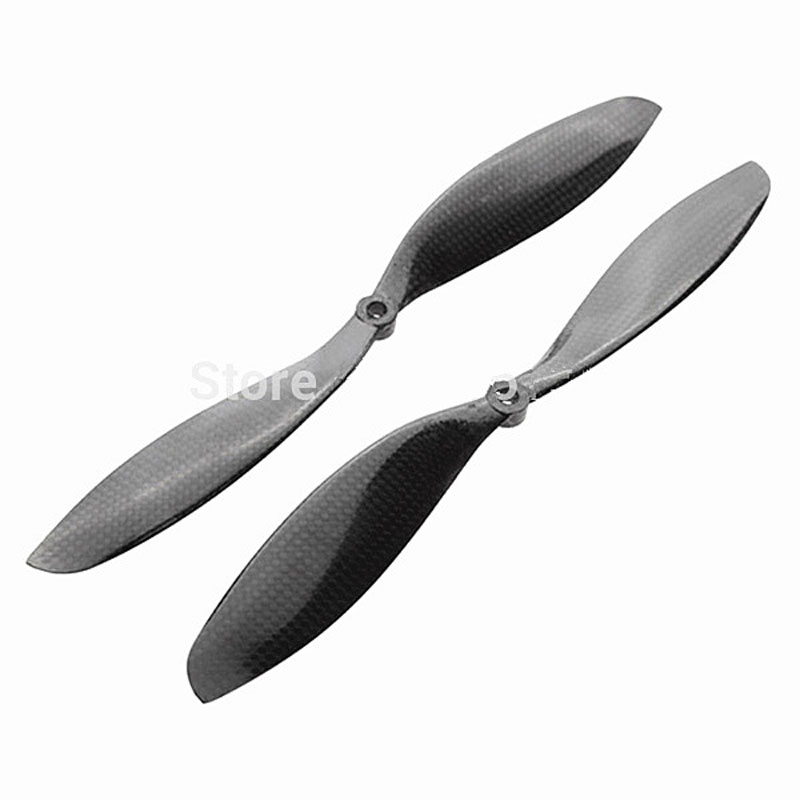 4 шт./2 пары 12x3.8 3K карбоно – обзор и цена Drone Racing Propeller